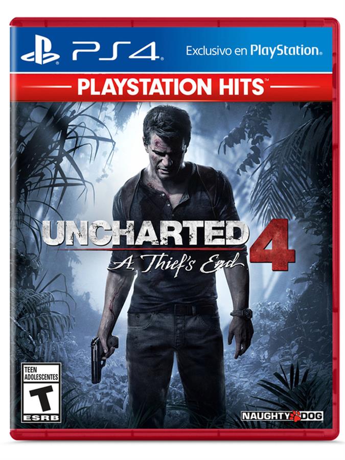 UNCHARTED 4 PS4 FISICO