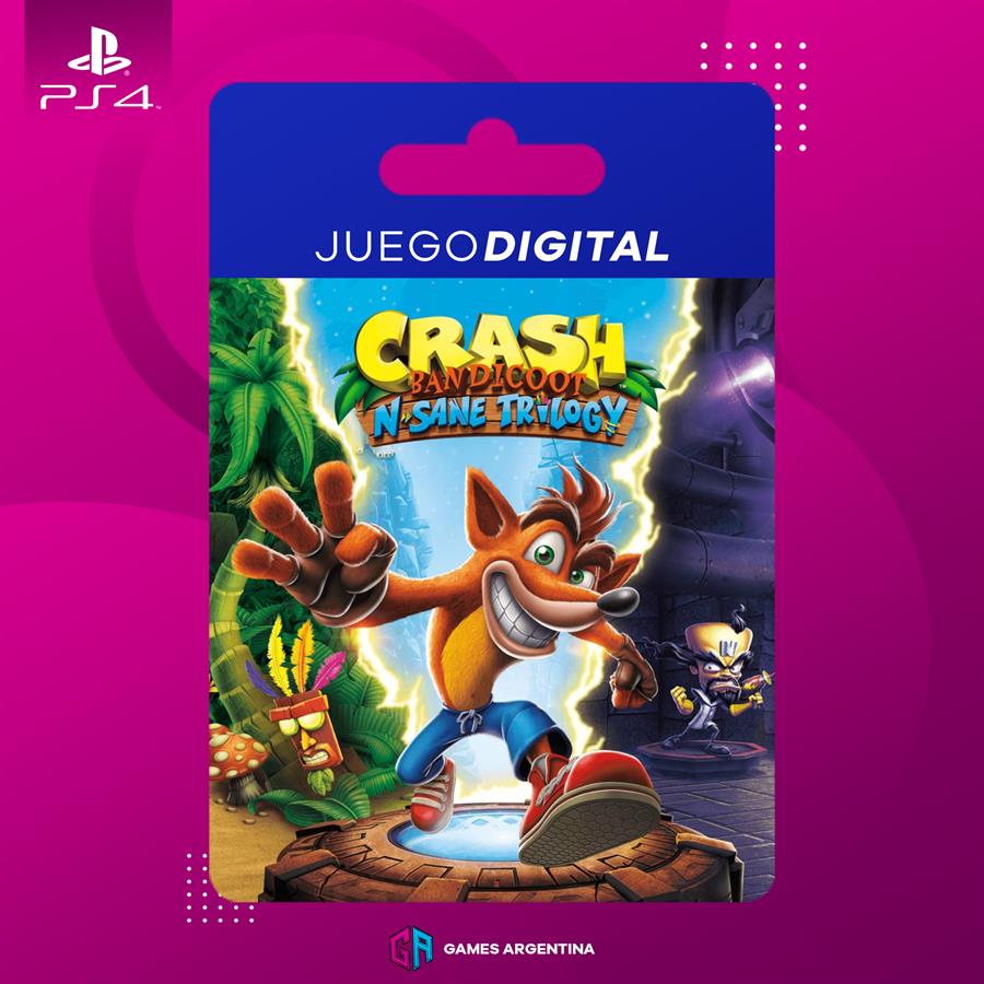 CRASH BANDICOOT N. SANE TRYLOGY PS4