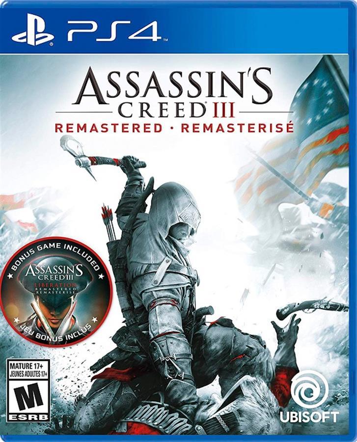ASSASSIN'S CREED 3 REMASTERED PS4 FISICO